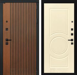 Входная дверь Лабиринт STORM - 23 Ванилла веллюто