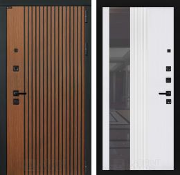 Входная дверь Лабиринт STORM - 32 Белый софт рельеф