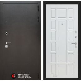 Входная дверь Лабиринт SILVER - 12 Белое дерево