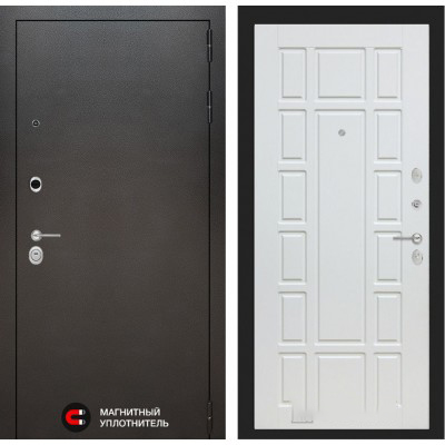 Входная дверь Лабиринт SILVER - 12 Белое дерево