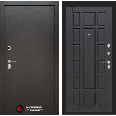 Входная дверь Лабиринт SILVER - 12 Венге