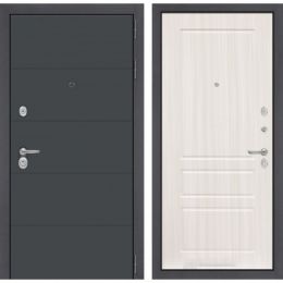 Входная дверь Лабиринт ART - 03 Сандал белый