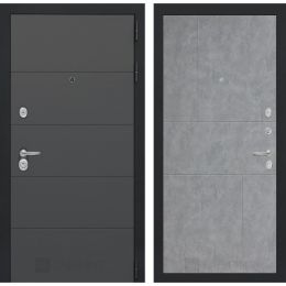 Входная дверь Лабиринт ART - 21 Бетон светлый