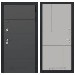 Входная дверь Лабиринт ART - 21 Грей софт