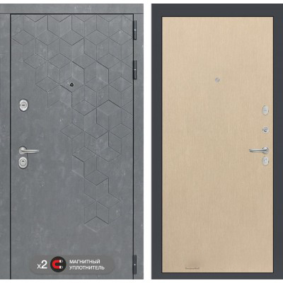 Входная дверь Лабиринт BETON - 05 Венге светлый