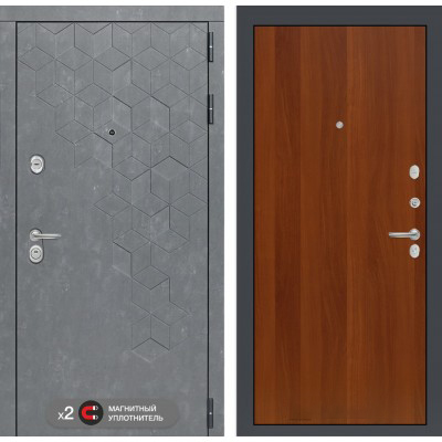 Входная дверь Лабиринт BETON - 05 Итальянский орех