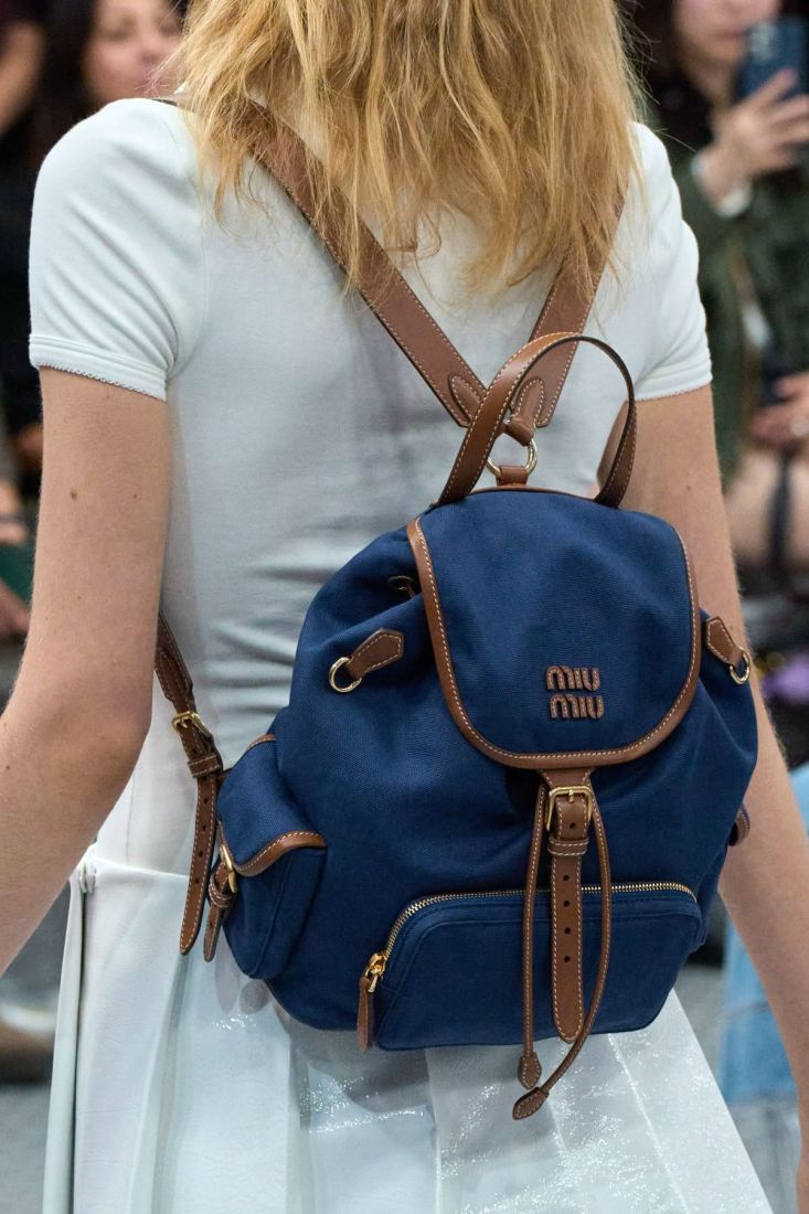 Рюкзак MIU MIU 29,5x25x12,5 cm