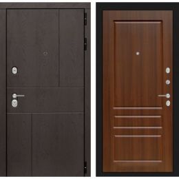 Входная дверь Лабиринт URBAN - 03 Орех бренди