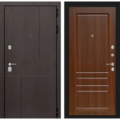 Входная дверь Лабиринт URBAN - 03 Орех бренди