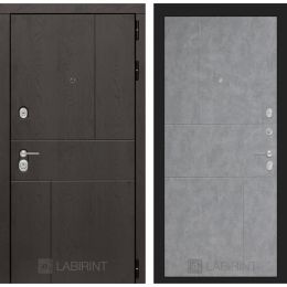 Входная дверь Лабиринт URBAN - 21 Бетон светлый