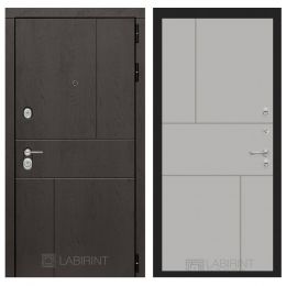 Входная дверь Лабиринт URBAN - 21 Грей софт