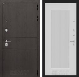 Входная дверь Лабиринт URBAN - 30 Белый софт рельеф