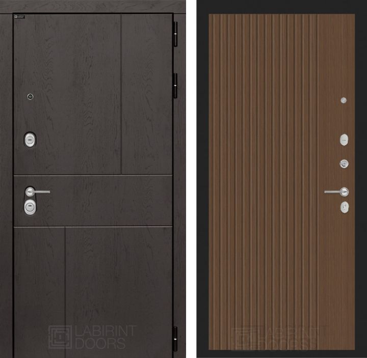 Входная дверь Лабиринт URBAN - 29 Дуб кантри темный