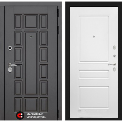 Входная дверь Лабиринт NEW YORK - 03 Белый софт