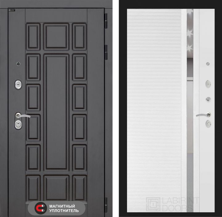 Входная дверь Лабиринт NEW YORK - 31 Белый софт