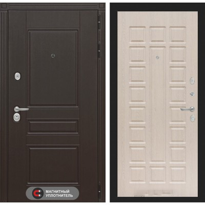 Входная дверь Лабиринт MEGAPOLIS - 04 Беленый дуб