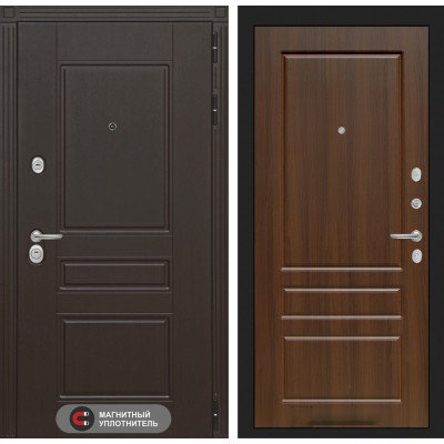 Входная дверь Лабиринт MEGAPOLIS - 03 Орех бренди