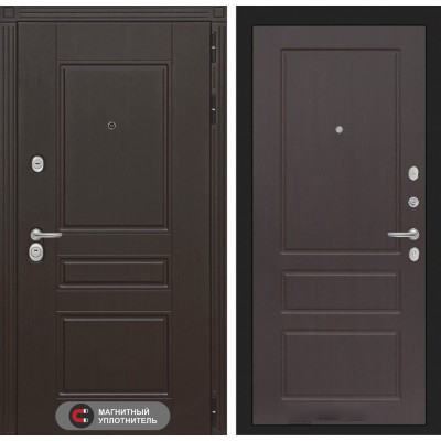 Входная дверь Лабиринт MEGAPOLIS - 03 Орех премиум