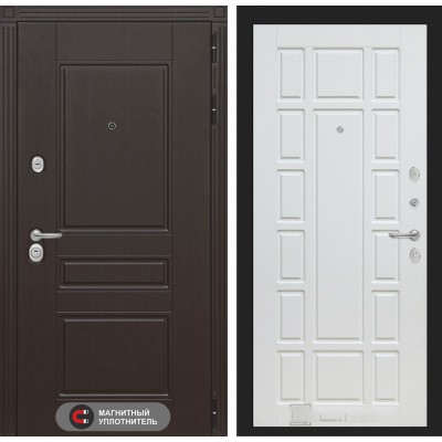 Входная дверь Лабиринт MEGAPOLIS - 12 Белое дерево