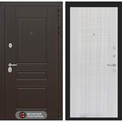 Входная дверь Лабиринт MEGAPOLIS - 06 Сандал белый