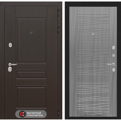 Входная дверь Лабиринт MEGAPOLIS - 06 Сандал серый