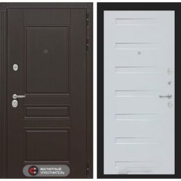 Входная дверь Лабиринт MEGAPOLIS - 14 Дуб кантри белый горизонтальный