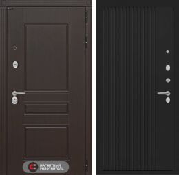 Входная дверь Лабиринт MEGAPOLIS - 29 Черный кварц