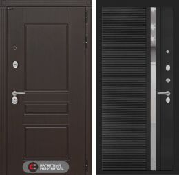 Входная дверь Лабиринт MEGAPOLIS - 31 Черный кварц