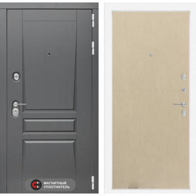 Входная дверь Лабиринт PLATINUM - 05 Венге светлый