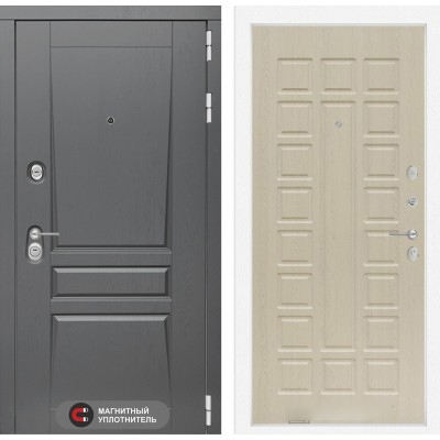 Входная дверь Лабиринт PLATINUM - 04 Беленый дуб