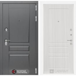 Входная дверь Лабиринт PLATINUM - 03 Сандал белый