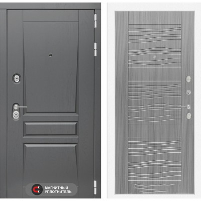 Входная дверь Лабиринт PLATINUM - 06 Сандал серый