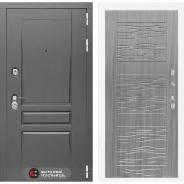 Входная дверь Лабиринт PLATINUM - 06 Сандал серый