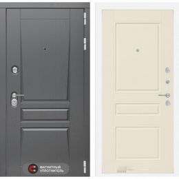 Входная дверь Лабиринт PLATINUM - 03 Крем софт