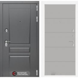 Входная дверь Лабиринт PLATINUM - 13 Грей софт