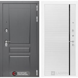 Входная дверь Лабиринт PLATINUM - 22 Белый софт