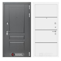 Входная дверь Лабиринт PLATINUM - 25 Белый софт