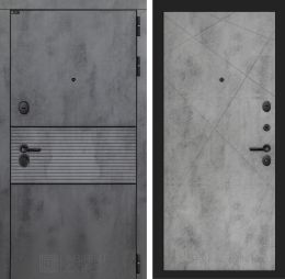 Входная дверь Лабиринт INFINITY - 24 Бетон светлый