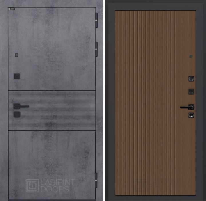 Входная дверь Лабиринт INFINITY - 29 Дуб кантри темный