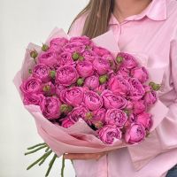 11 кустовых роз (Мисти Баблз)