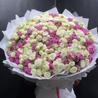 201 кустовая роза (Пионовидная Микс)