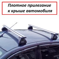 Багажник на крышу Renault Logan, ЕД, крыловидные дуги