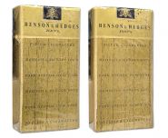 Сигареты — Benson & Hedges, 100's England 80-90х. Редкие. Оригинал