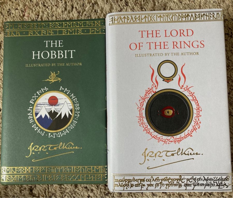 Lord of the Rings and Hobbit Deluxe edition Illustrated by the Author