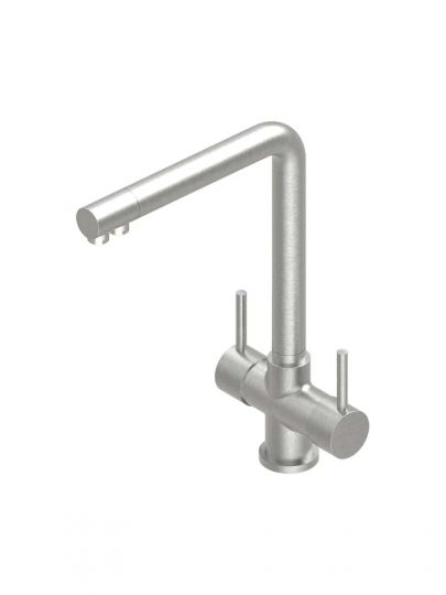 Смеситель для кухонной мойки Quadro design Idealaqua Inox 303 + DC055.2 с выдвижным душем схема 3 Смеситель для кухонной мойки Quadro design Idealaqua Inox 303 + DC055.2 с выдвижным душем схема 3