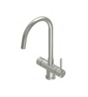 Смеситель для горячей воды 98° Quadro design Idealaqua Inox 370 AS схема 1