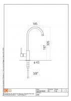 Кран для очистки воды Quadro design Idealaqua Inox 235 AS схема 2 Кран для очистки воды Quadro design Idealaqua Inox 235 AS схема 2