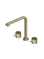 Смеситель кухонный Quadro design Idealaqua Inox 543.12.420 встроенный схема 2