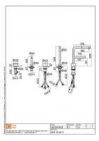 Кухонный смеситель Quadro design Idealaqua Inox 663.16.421.1 с изливом для фильтрованной воды схема 5 Кухонный смеситель Quadro design Idealaqua Inox 663.16.421.1 с изливом для фильтрованной воды схема 5