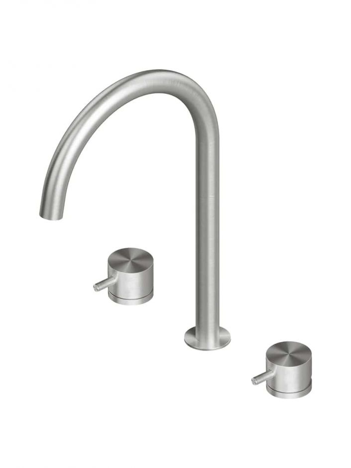 Изображение Смеситель для кухонной мойки встраиваемый Quadro design Idealaqua Inox 2.543.12.600